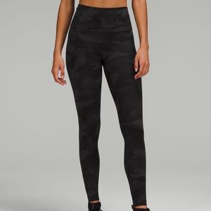 🍋Lululemon Wunder Train Camo Leggings
